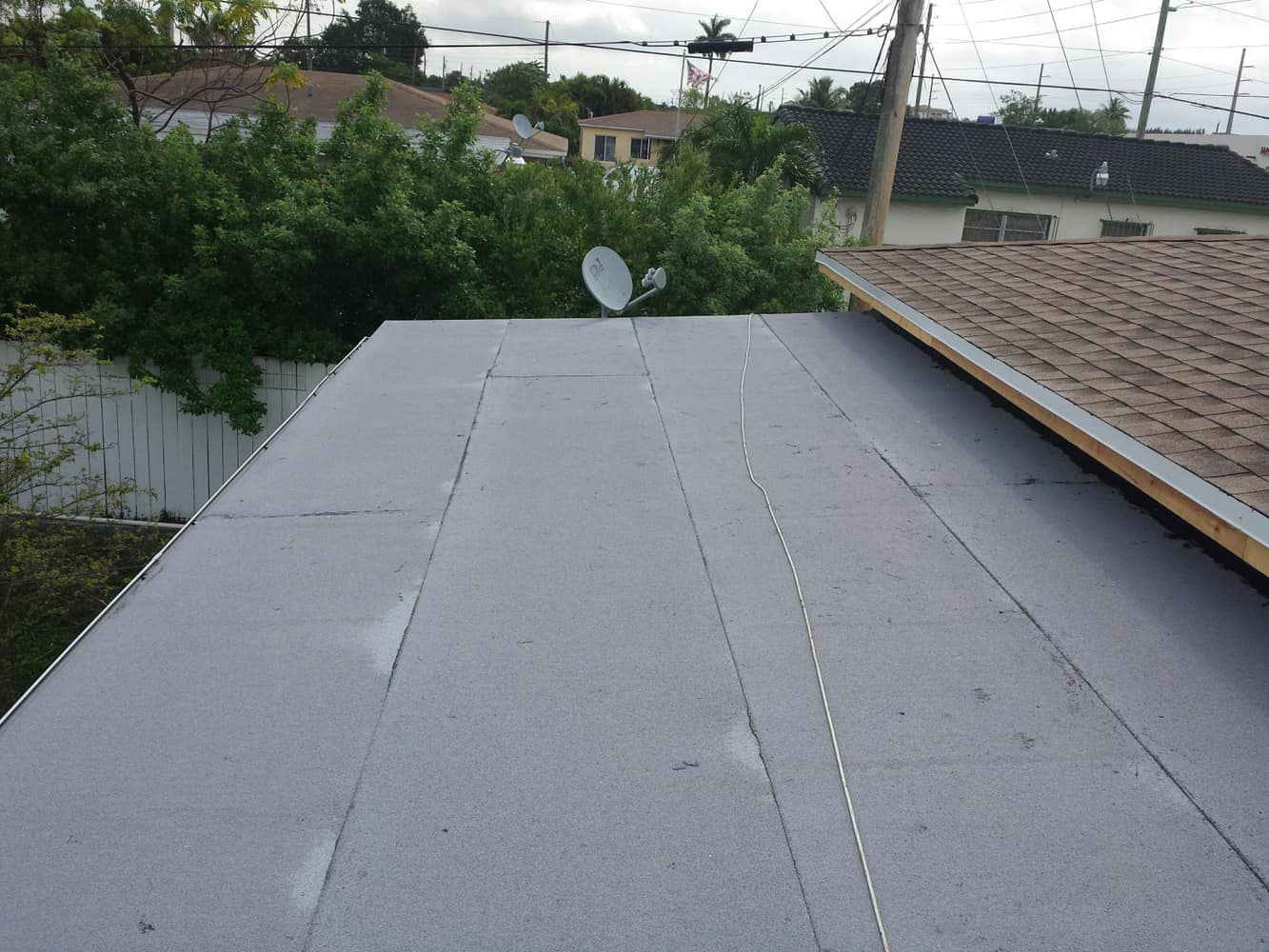 Shingle and Flat Roof Miami