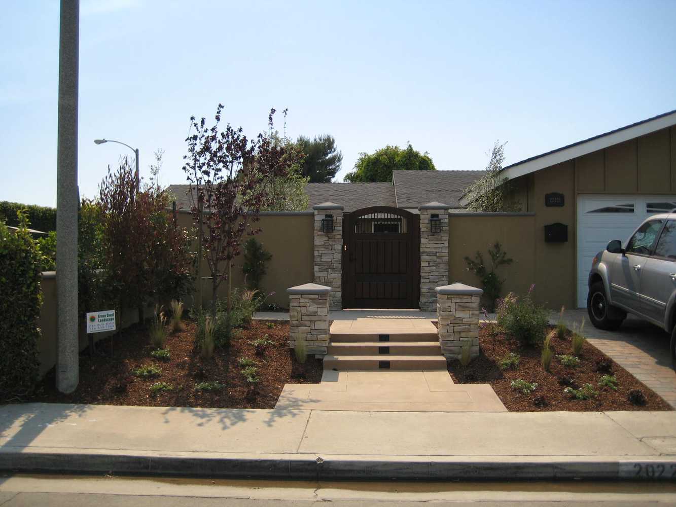 Courtyard and Entryway.