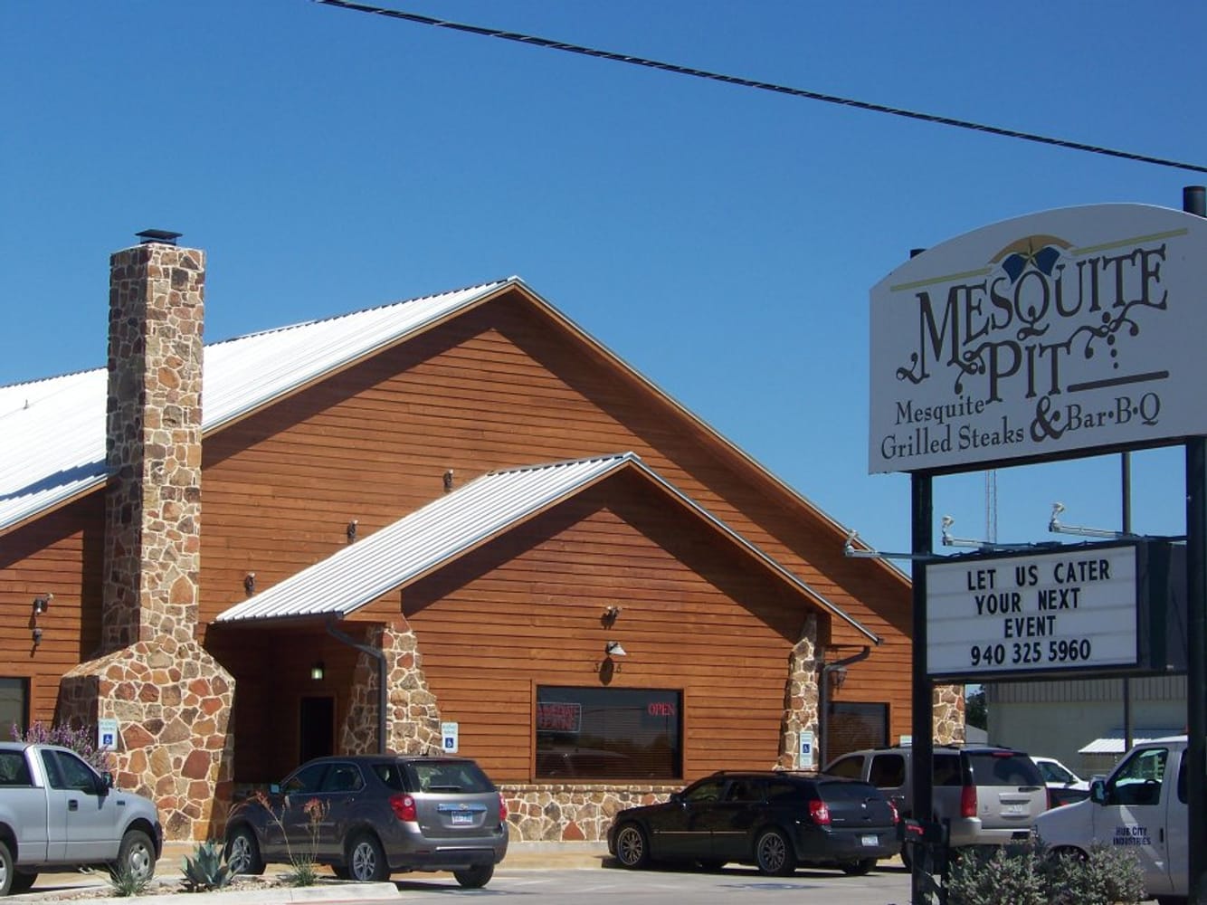 Mesquite Pit in Mineral Wells and Jones home in Br