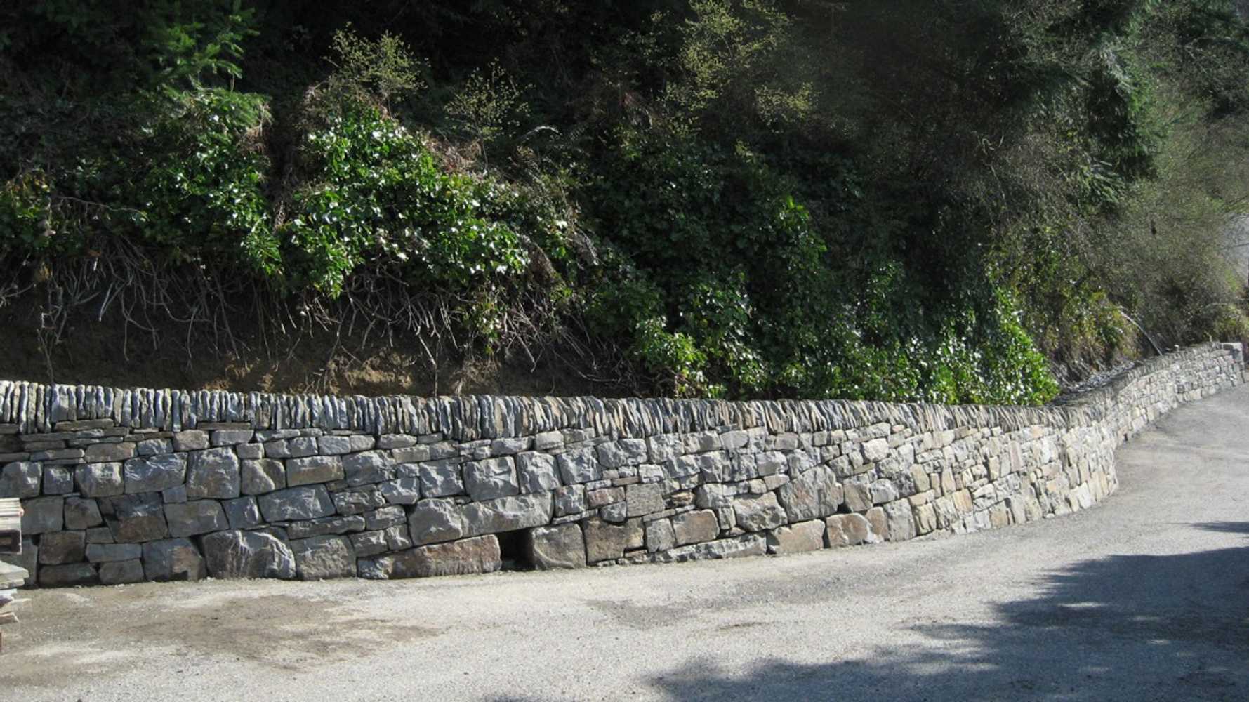 Dry Stone Walling project of Borrowed Ground