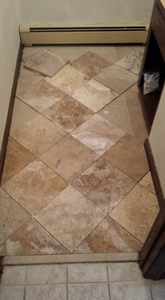 Master and half bath. remodel 