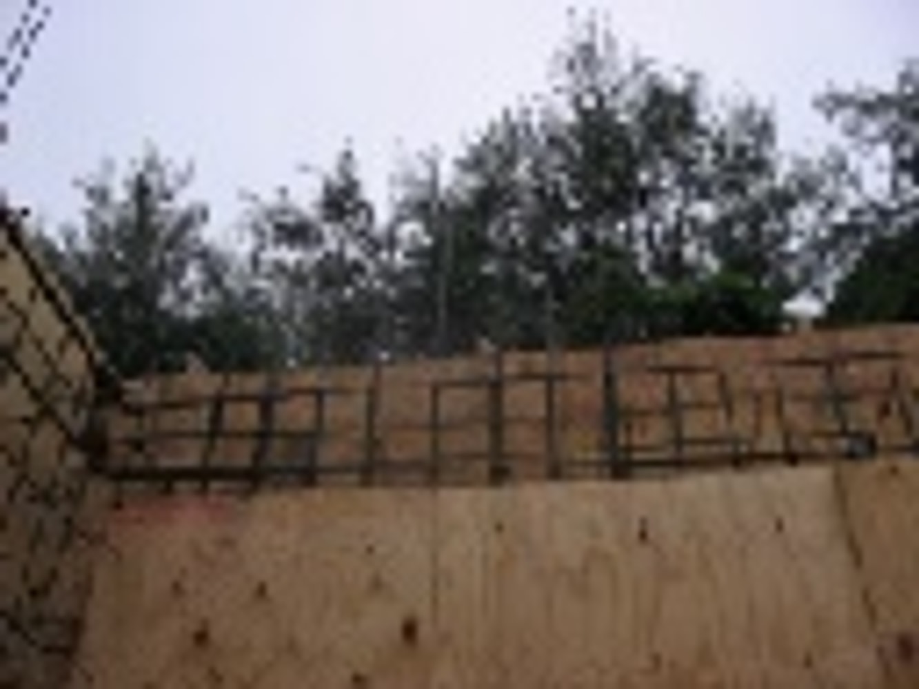 Hillside Construction Work