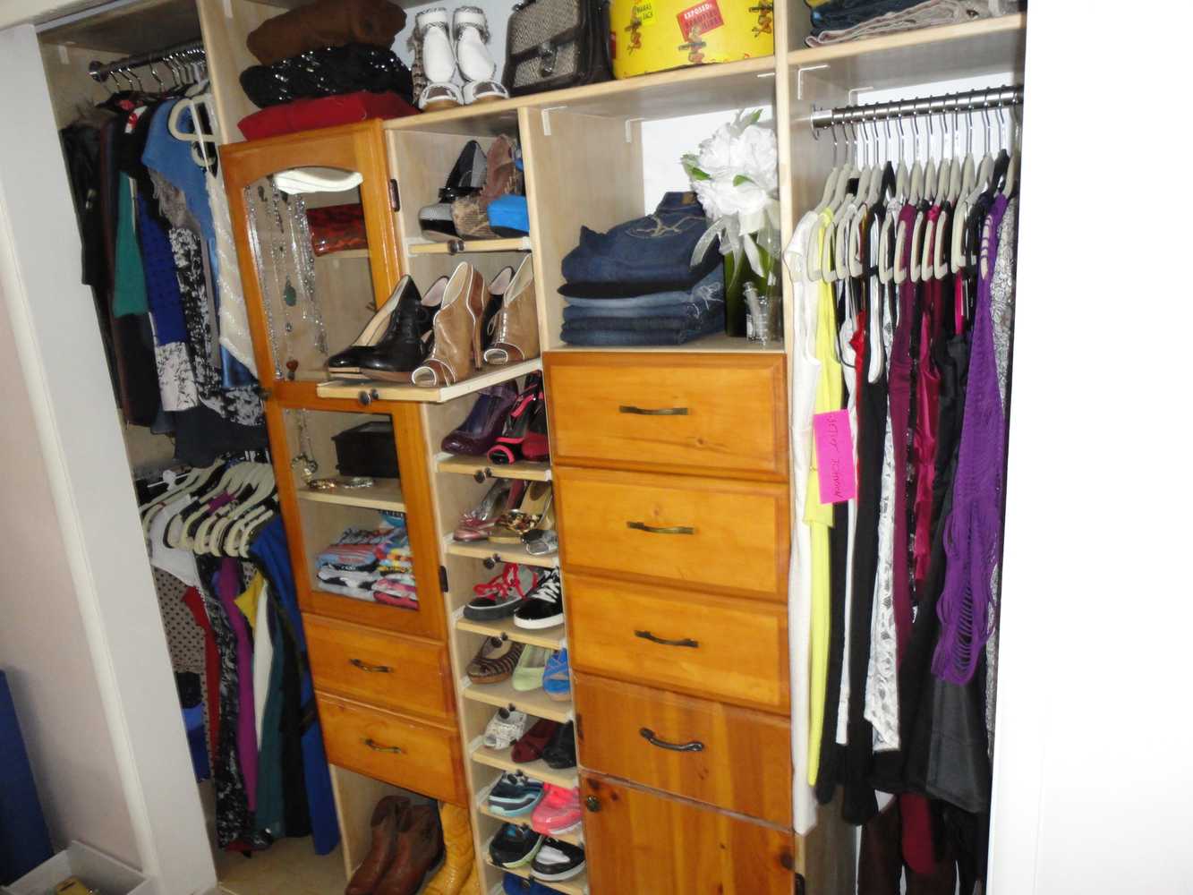 Reach-In Closet