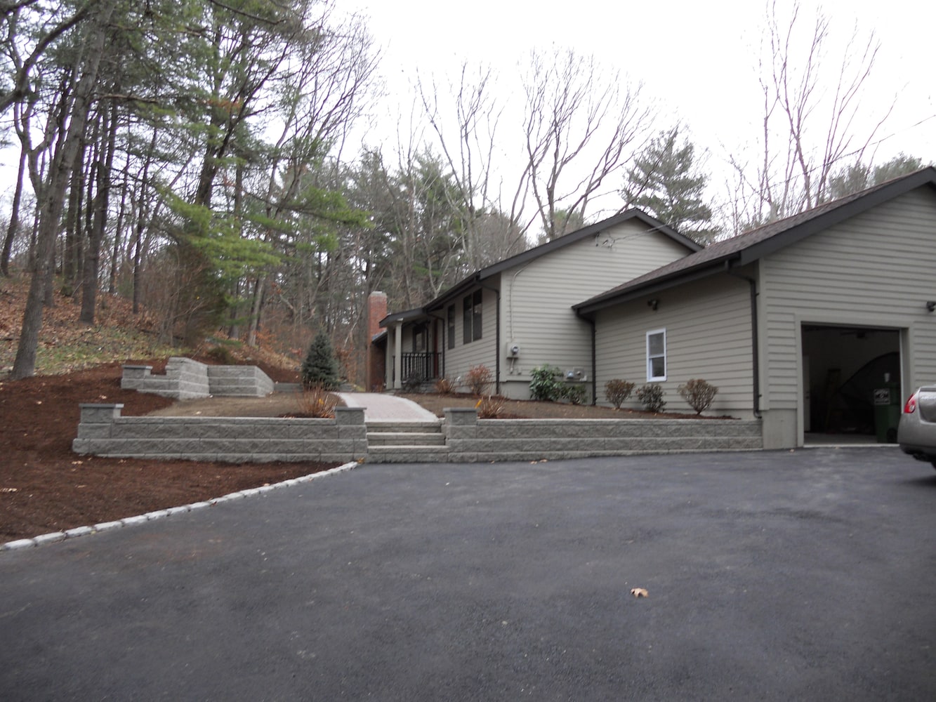 Building a two car Garage in Wayland