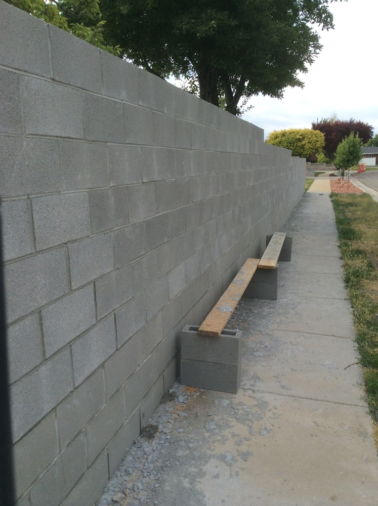 Cinder Block Walls
