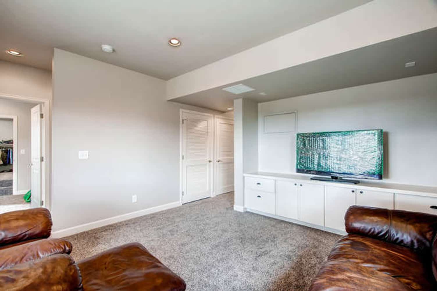 Small basement finish in Castle Rock, CO