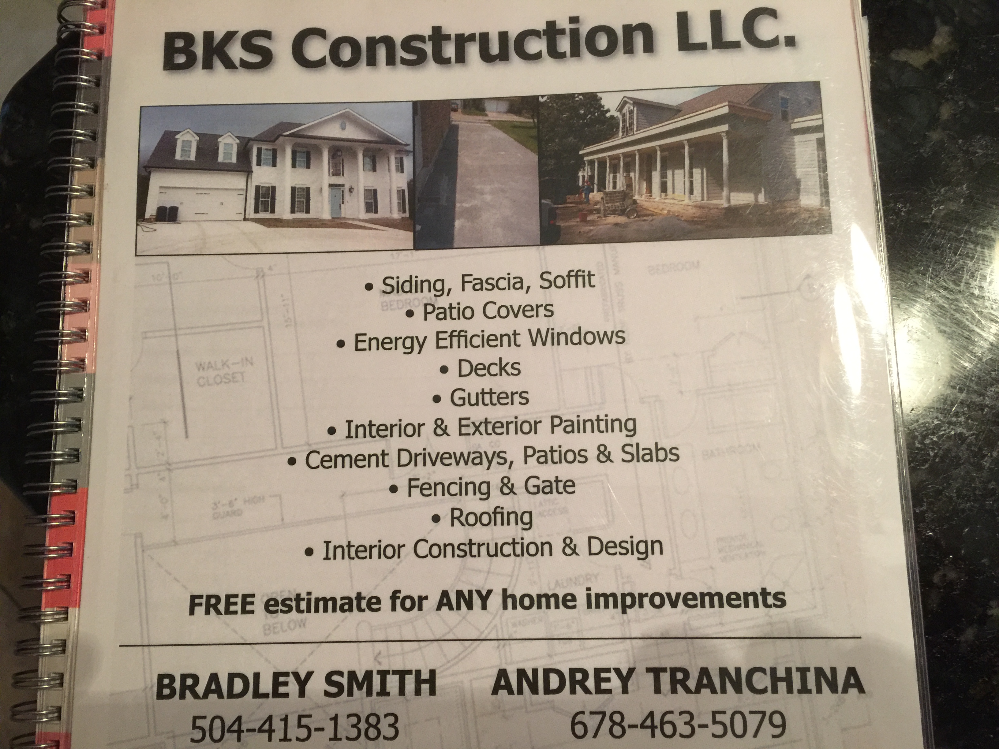 Bks Construction, Llc
