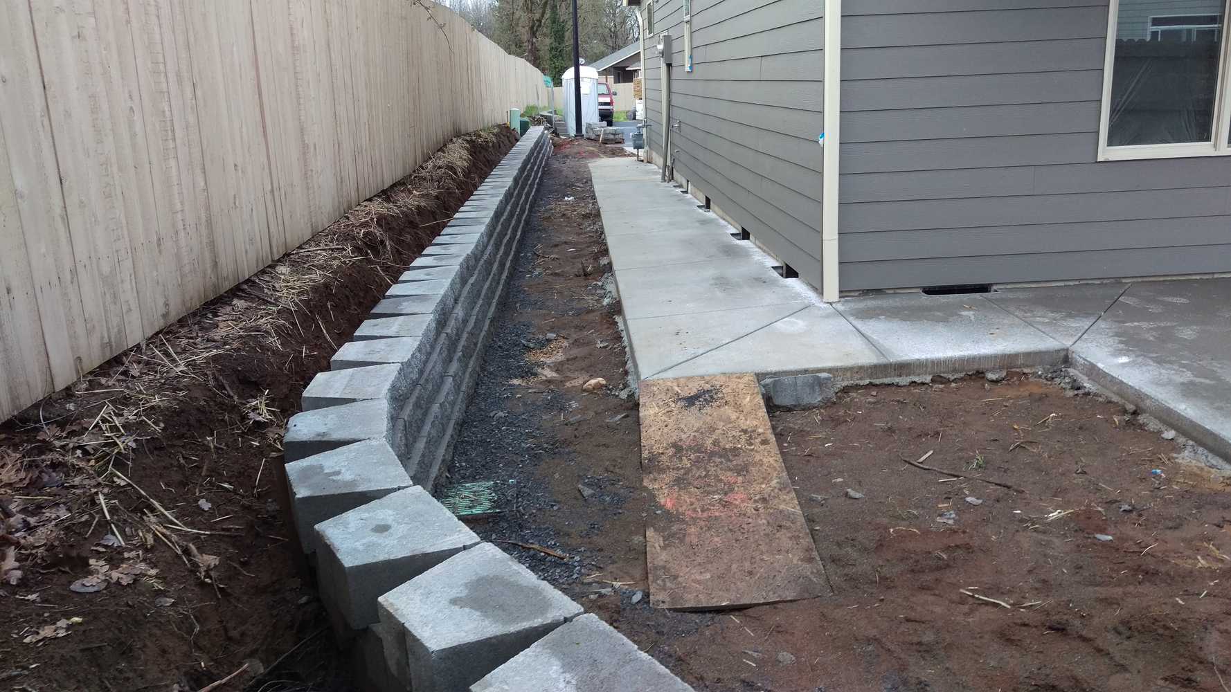 Retaining wall pics