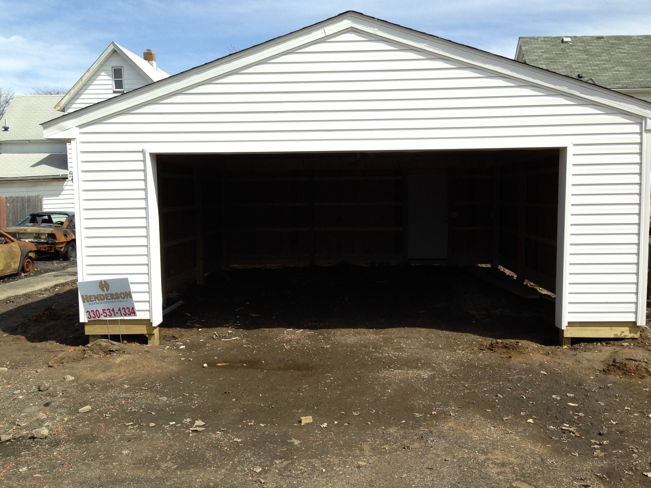 NEW CONSTRUCTION - GARAGES