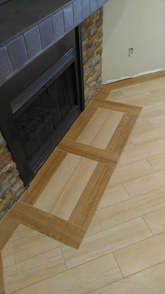 Wood Plank Tile! What a beautiful trend!