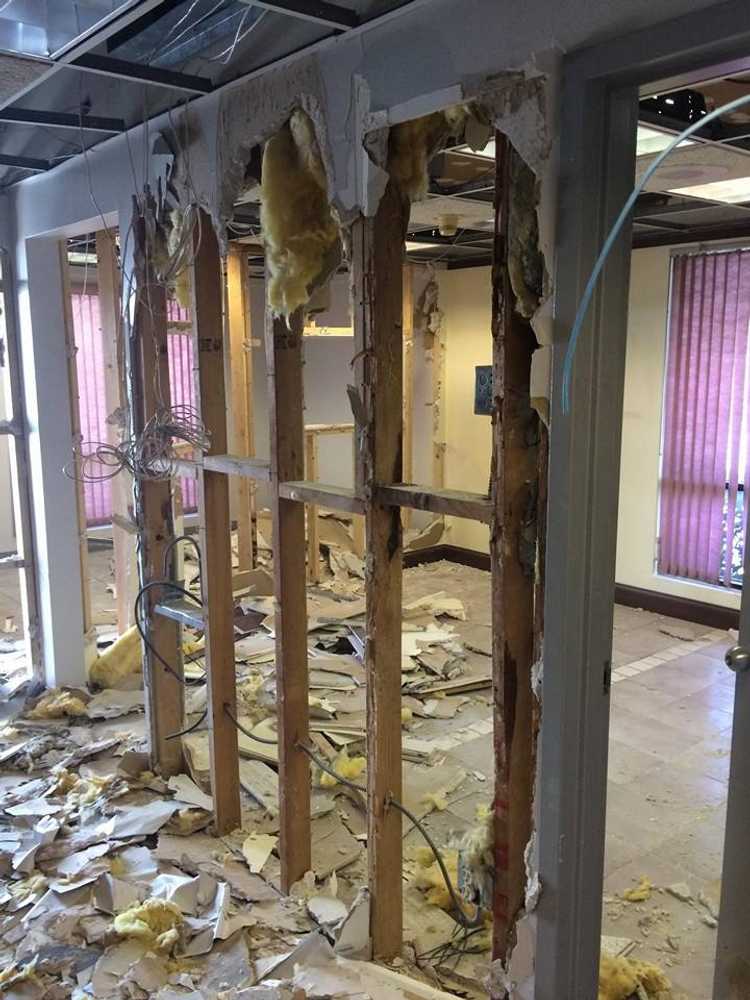 Ferrari Collision Center - demolition and build out