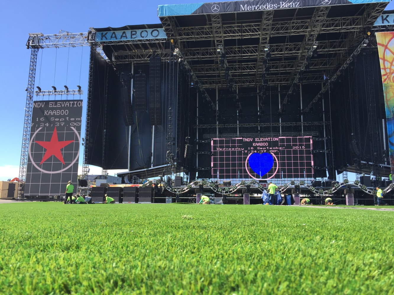 Kaaboo Festival by Omega Turf