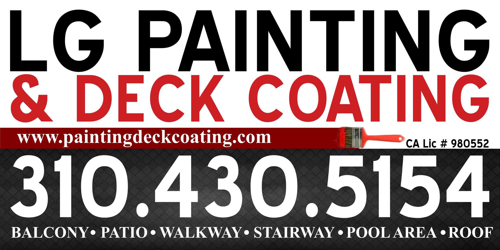 lg painting and deck coating Project