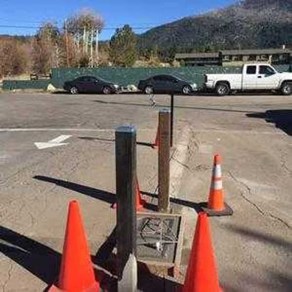 Custom Security Gate with Control System and Vehicle Barriers