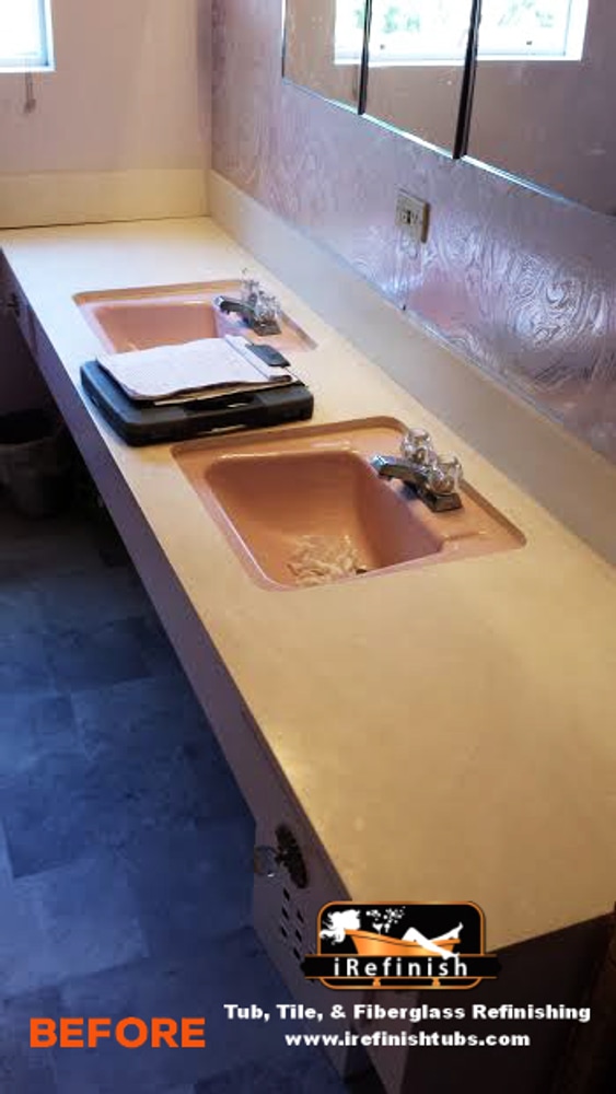 Pink Bathroom, Refinished