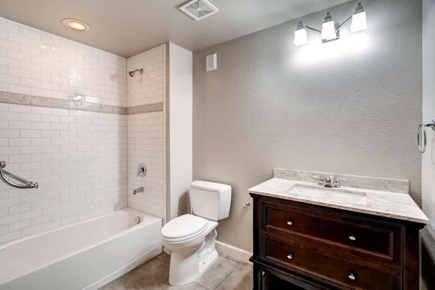 Small basement finish in Castle Rock, CO