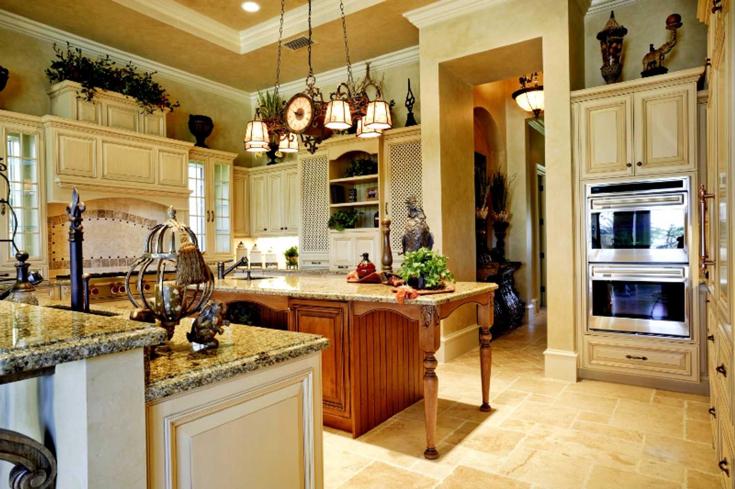 These kitchens look great after getting cabinet refacing by Cabinet Cures of Oklahoma!