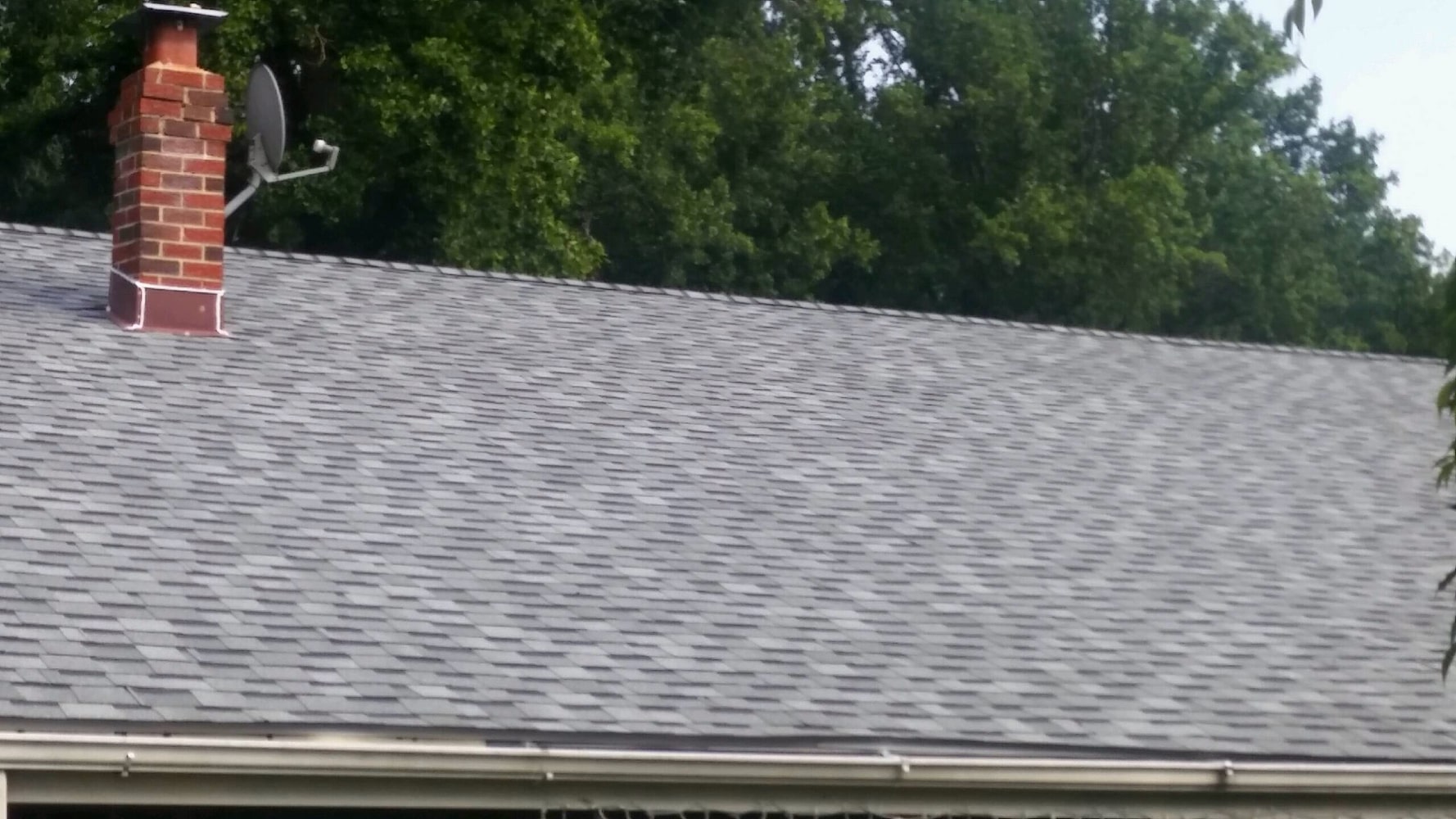 Shingle roof