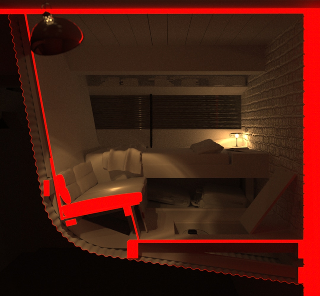 Hanging Loft Bedroom