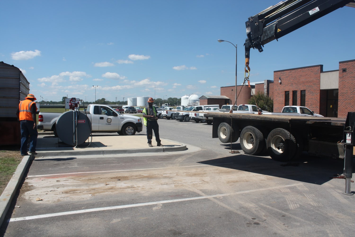 waste water treatment plant