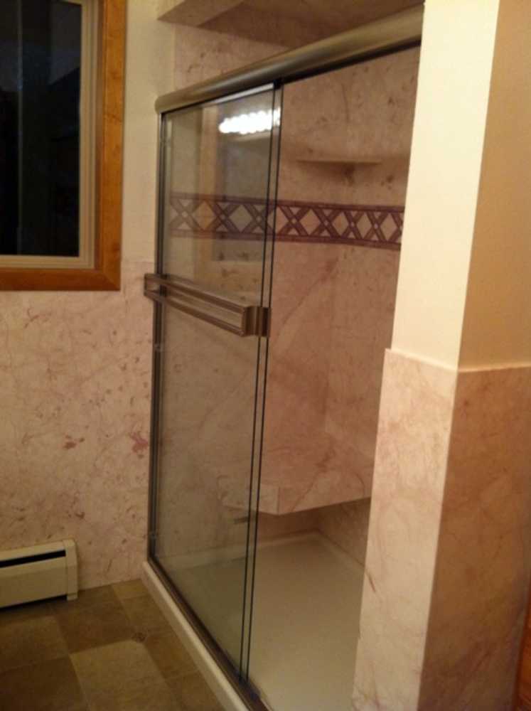 Bathtub to Marble Shower Conversion