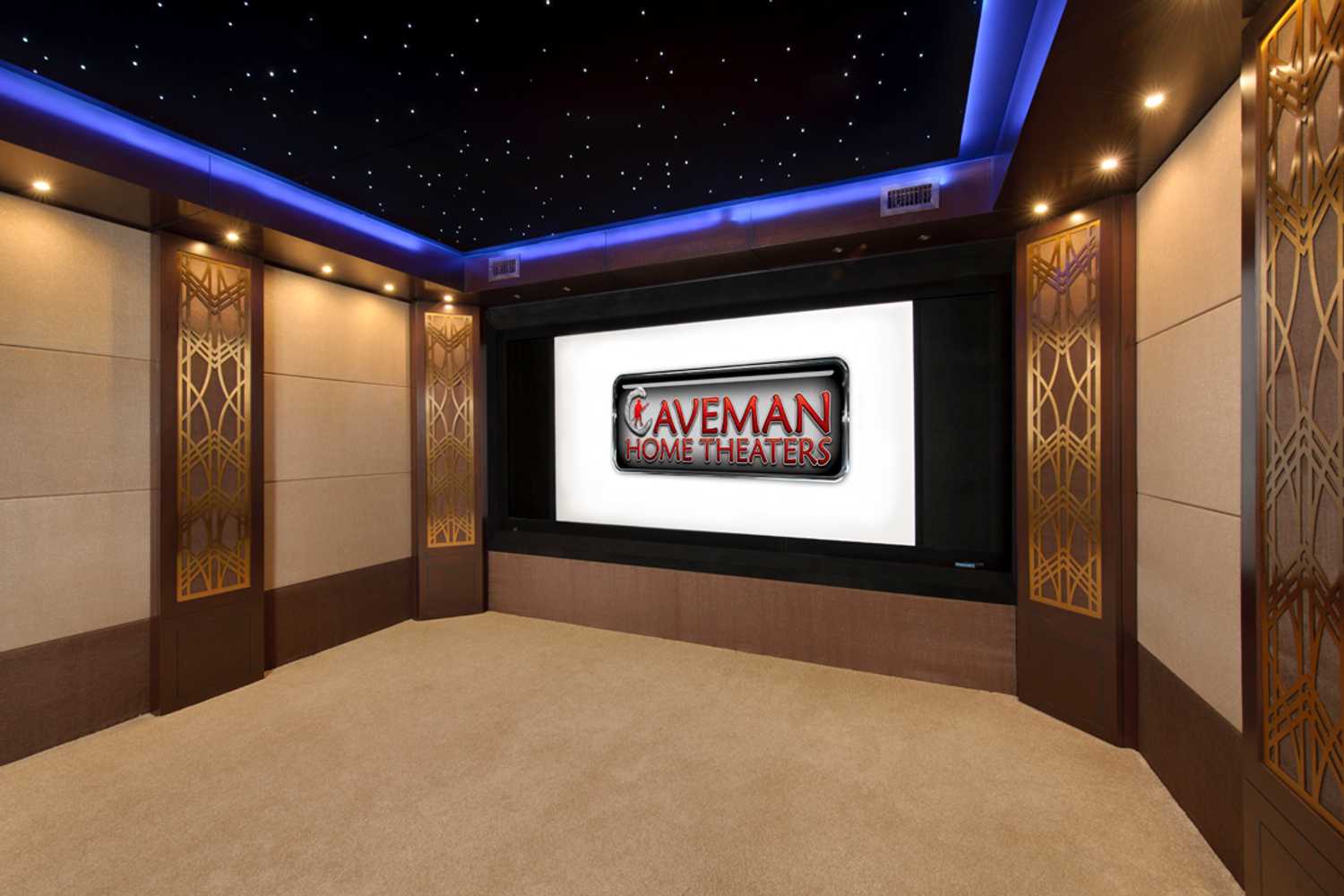 Projects by Caveman Home Theaters