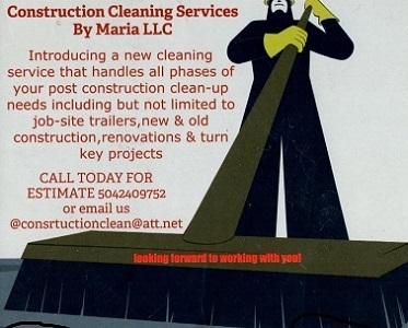 Construction Cleaning Services By Maria Llc