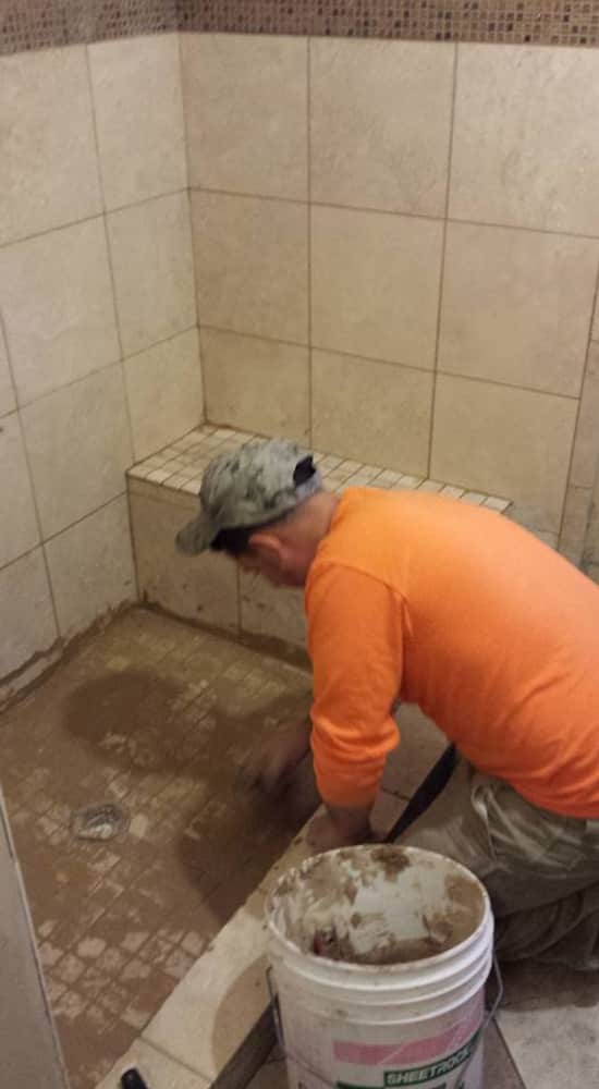 Master and half bath. remodel 