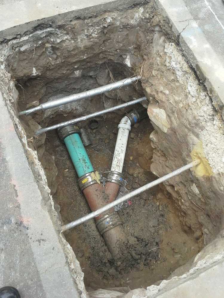 Sewer repair 2015