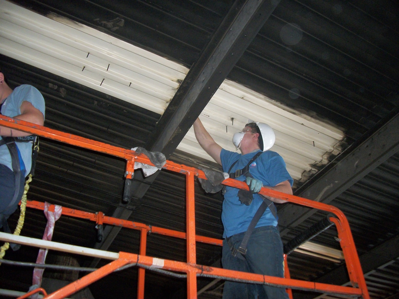 Fire Damage Before & After Photos from Aquire Restoration, Inc.