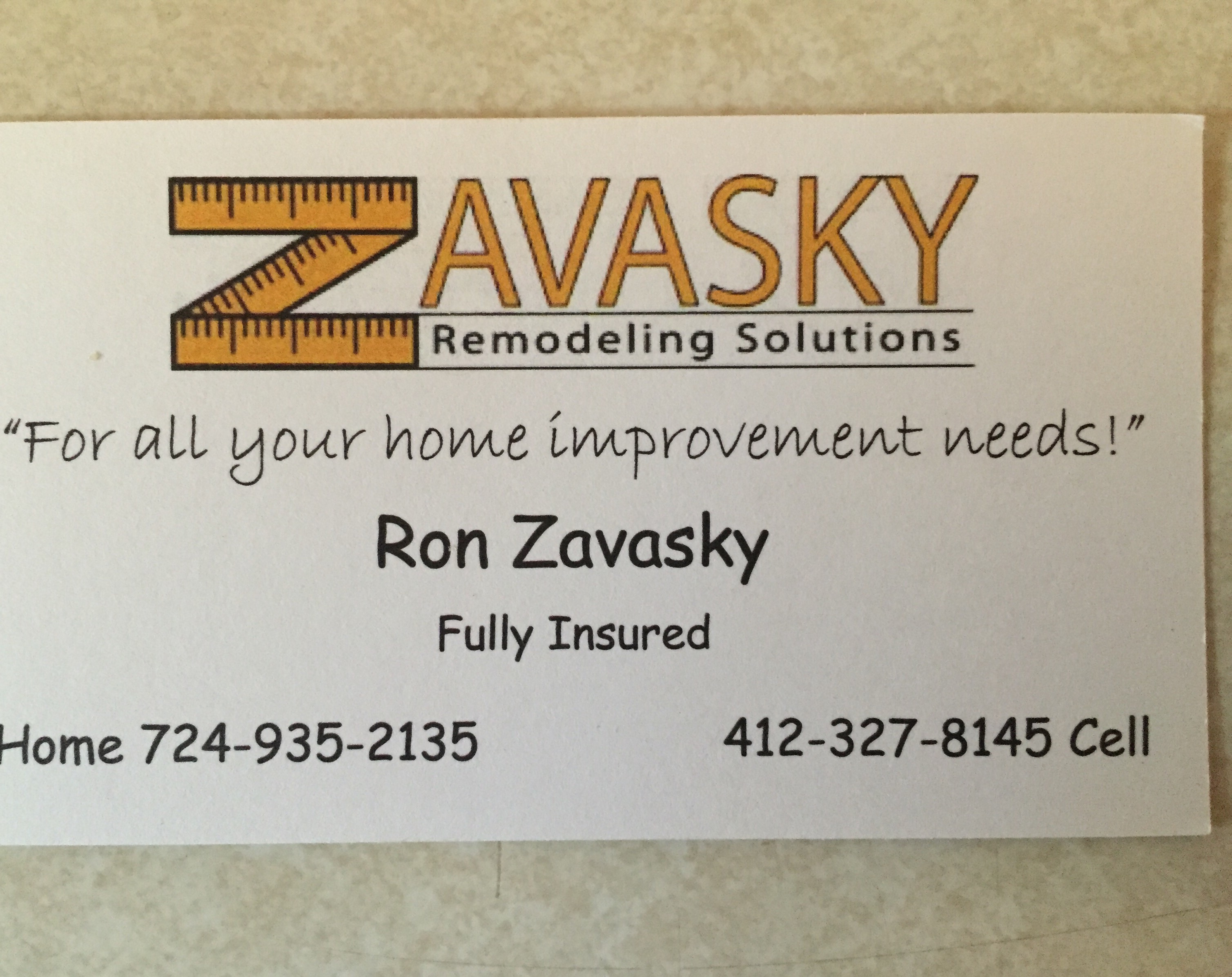 Zavasky Remodeling Solutions