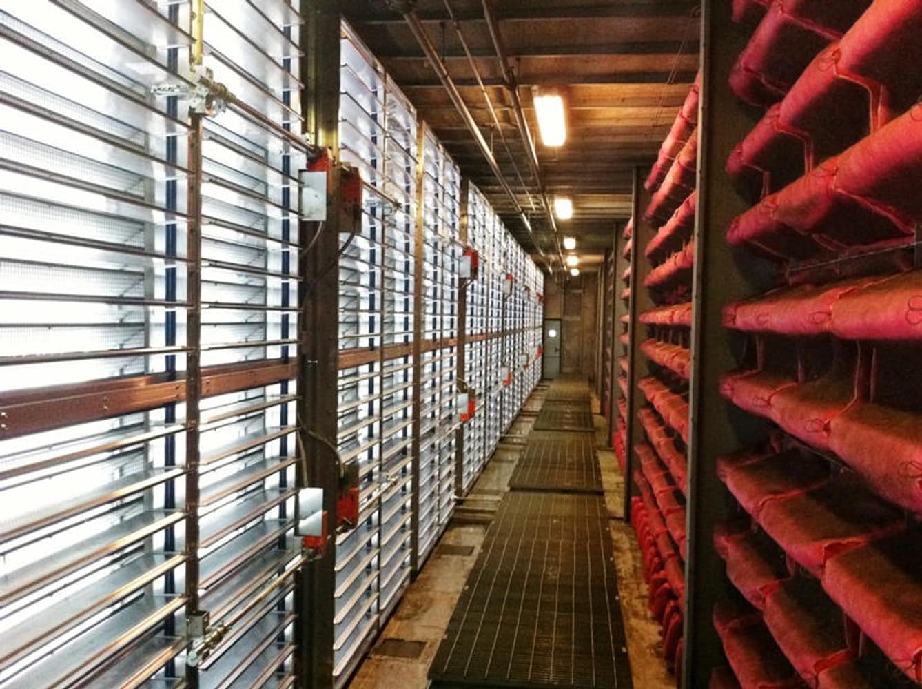 Newly installed AHU Damper sets