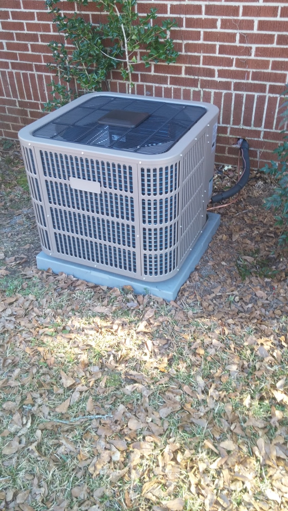 Installed new system, duct work, vapor barrier