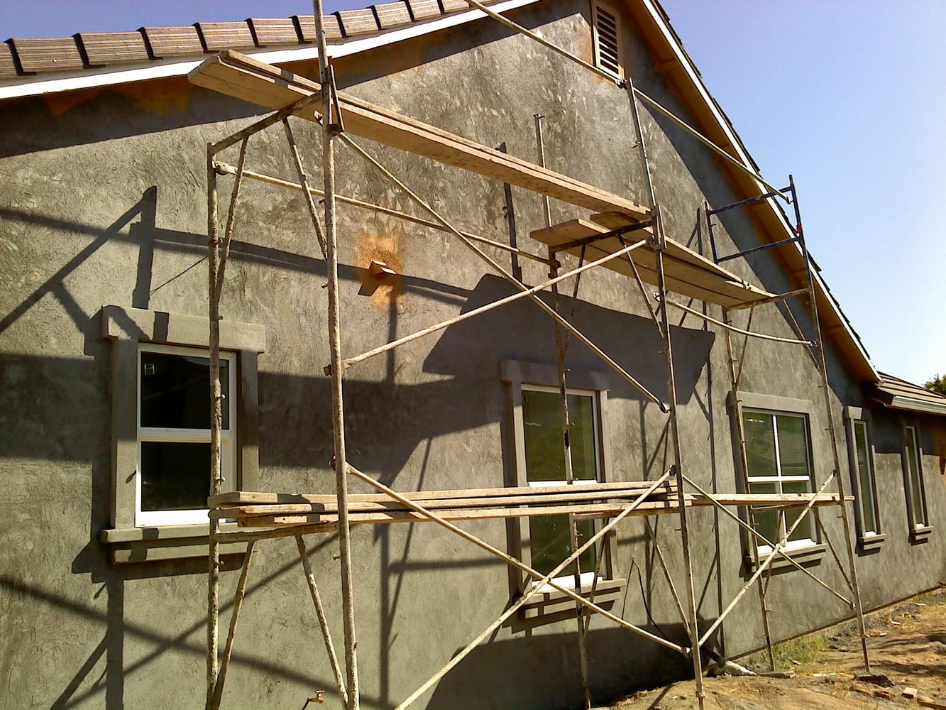 Three coat with texture