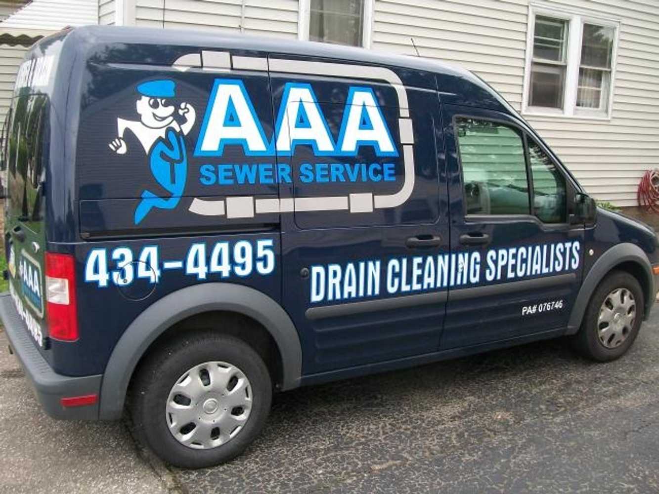 Project photos from AAA Sewer Service