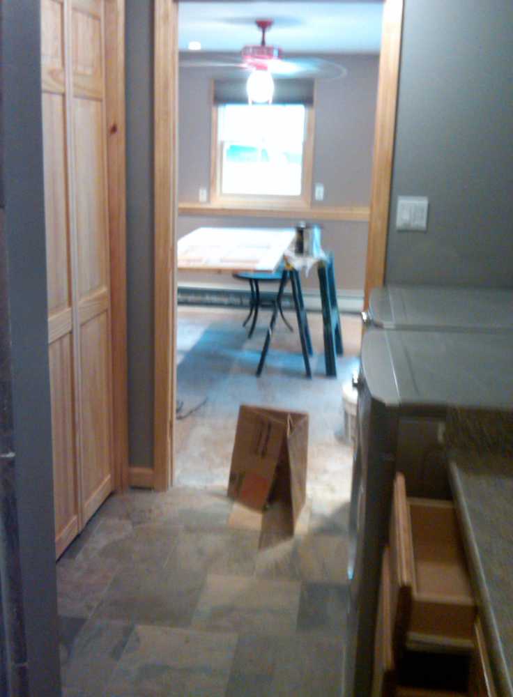 lower level dwelling complete restoration....flood damaged