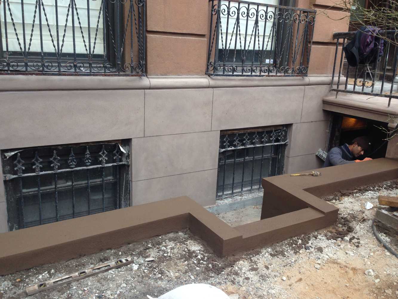 Projects by High Tech Construction Co.- Brownstone Facade Restoration Specialist