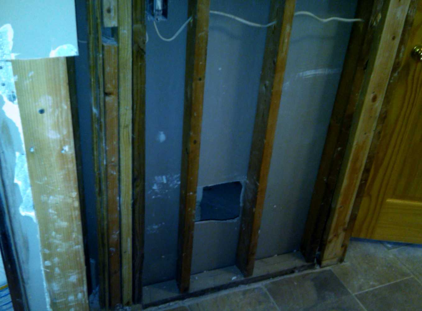 lower level dwelling complete restoration....flood damaged