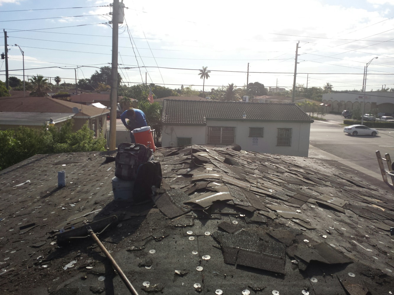 Shingle and Flat Roof Miami