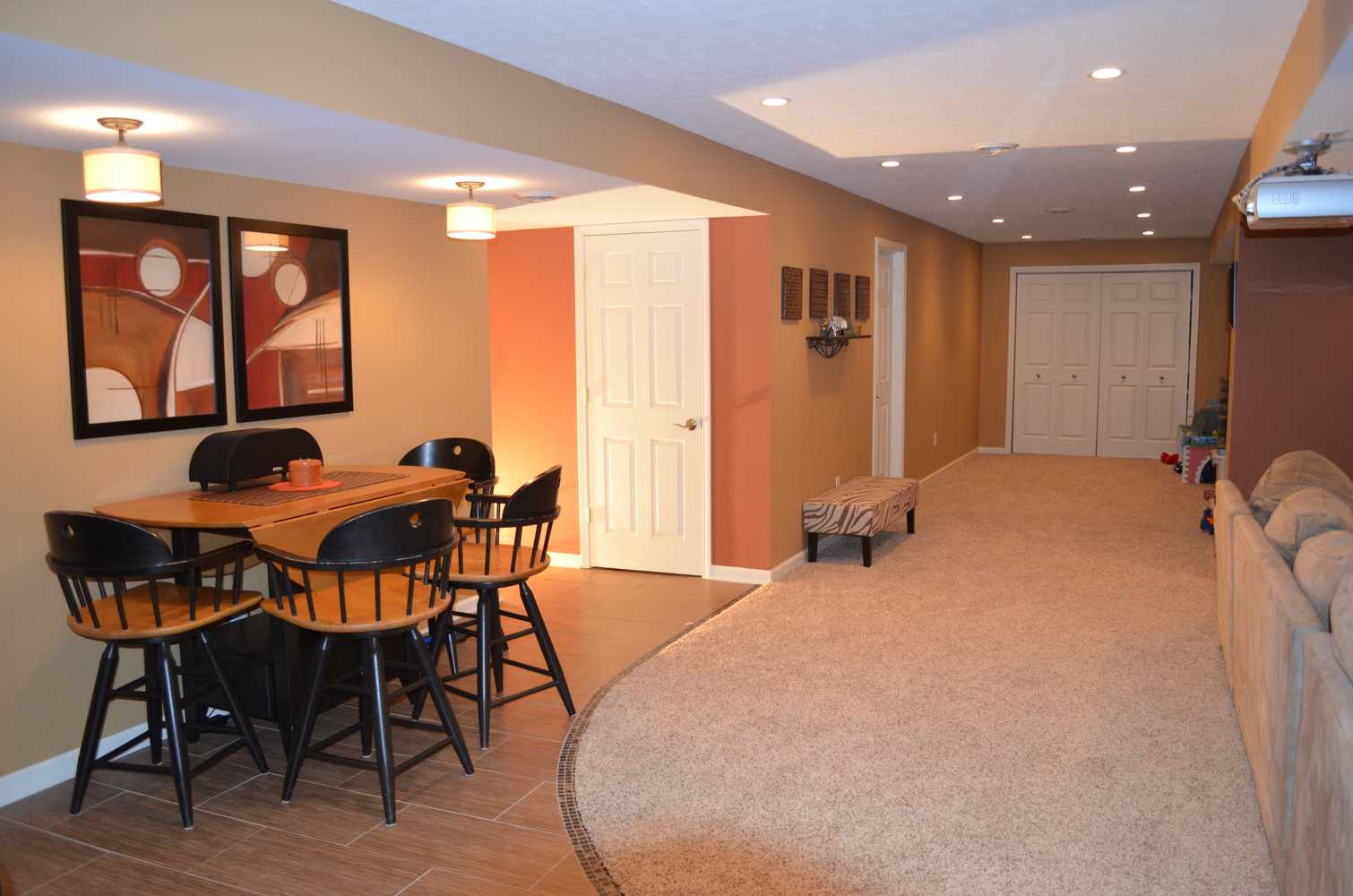 Basement remodel