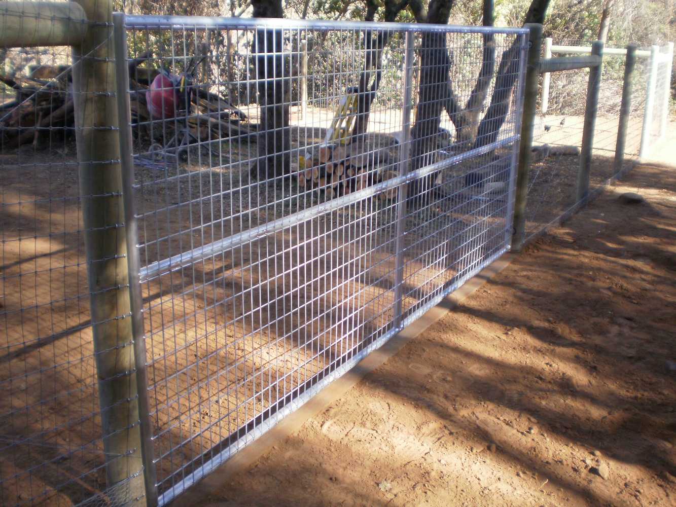 Fence Enclosure for Rescued Cats