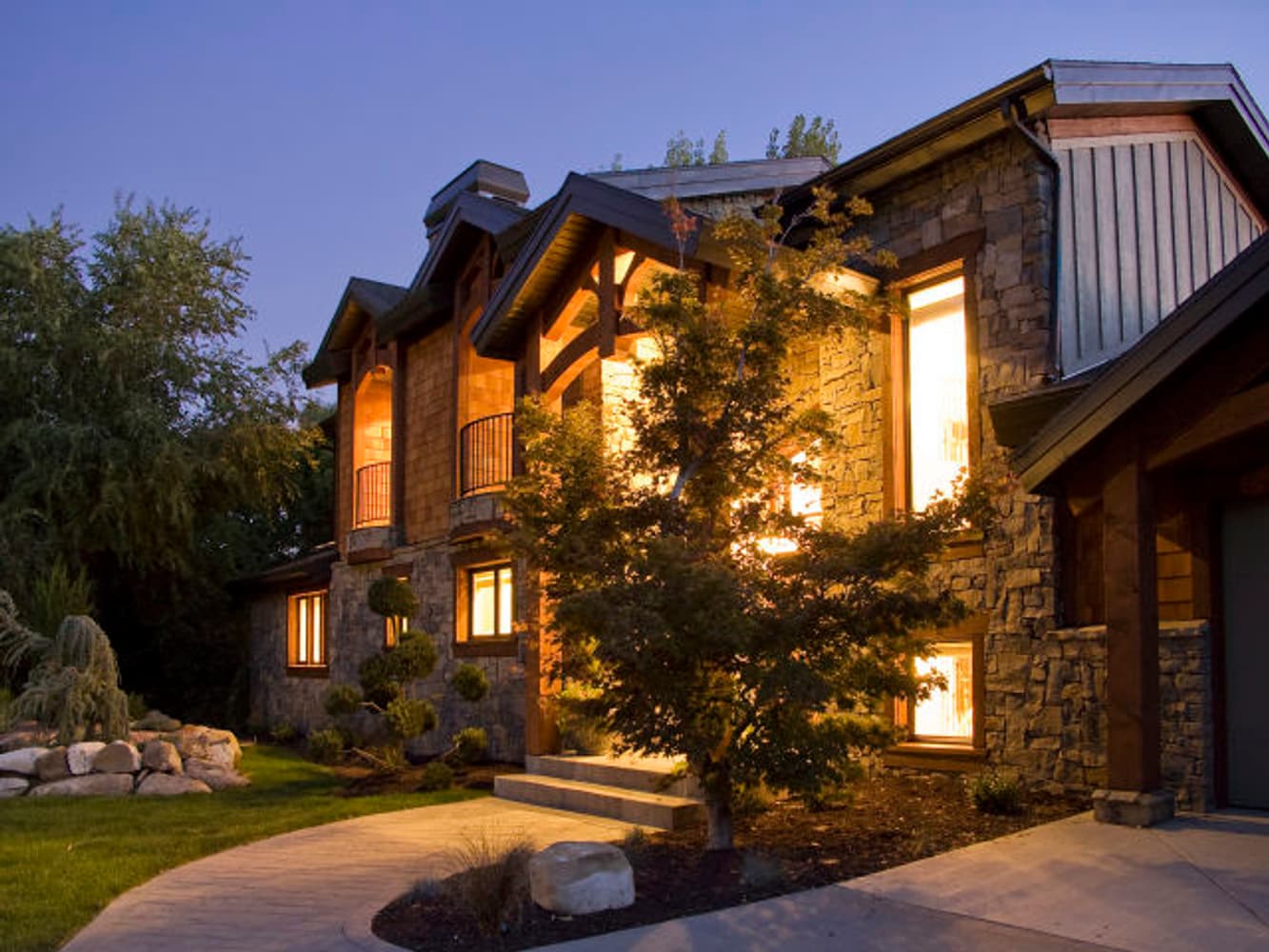 Foothill area exterior facade remodel