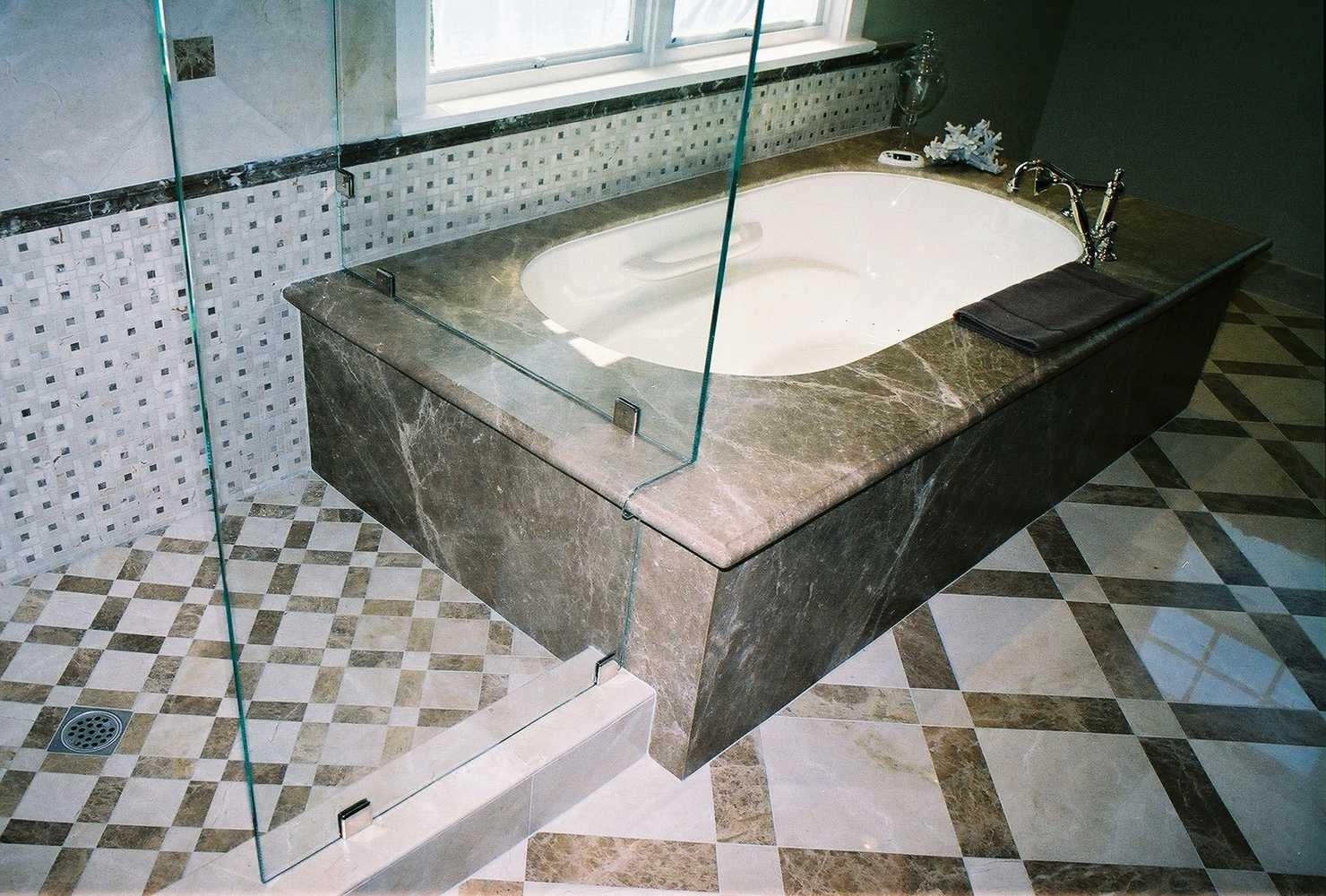 Project photos from Elegant Tile Works & Construction