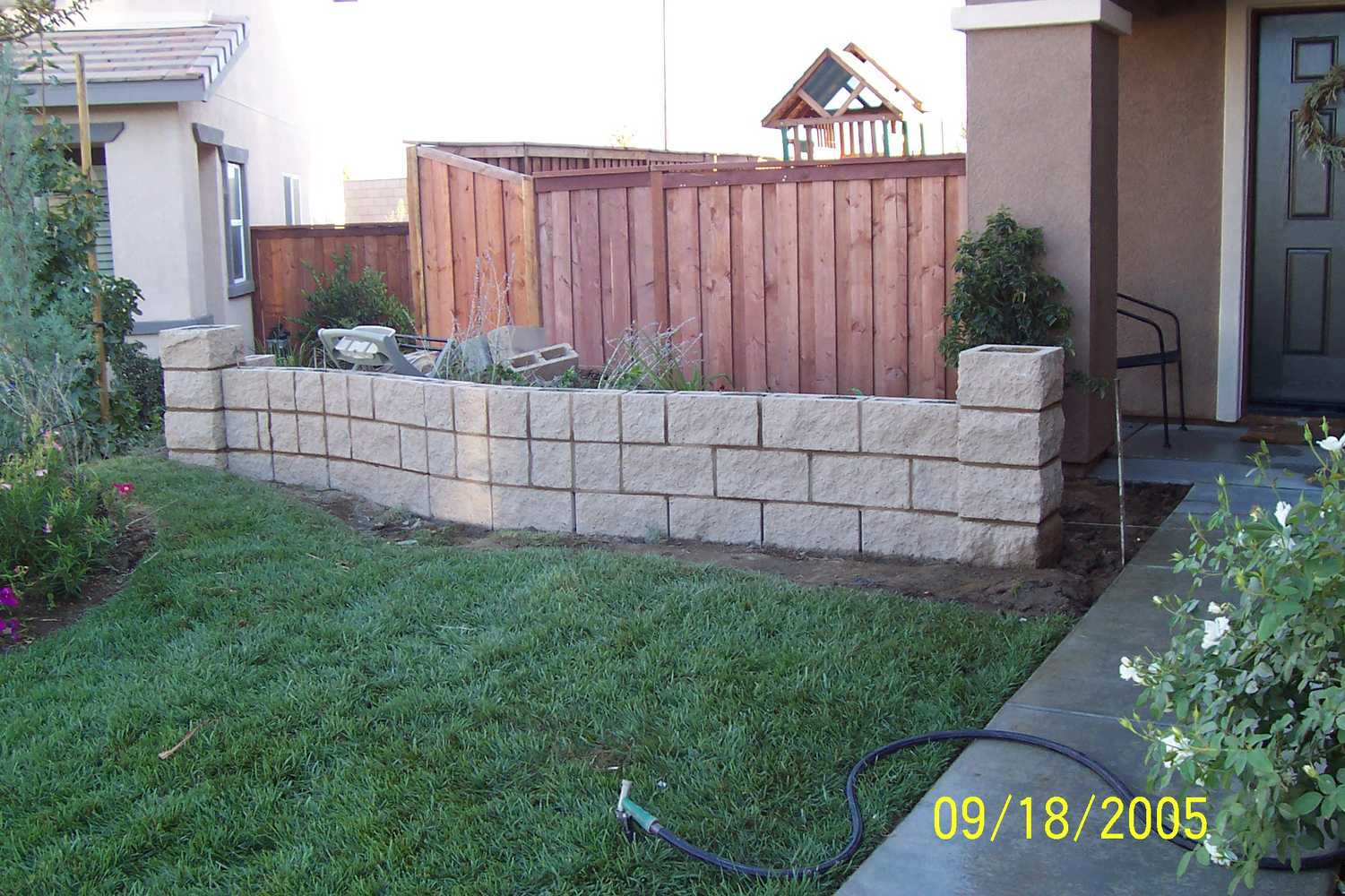 Landscape, concrete, sod and more