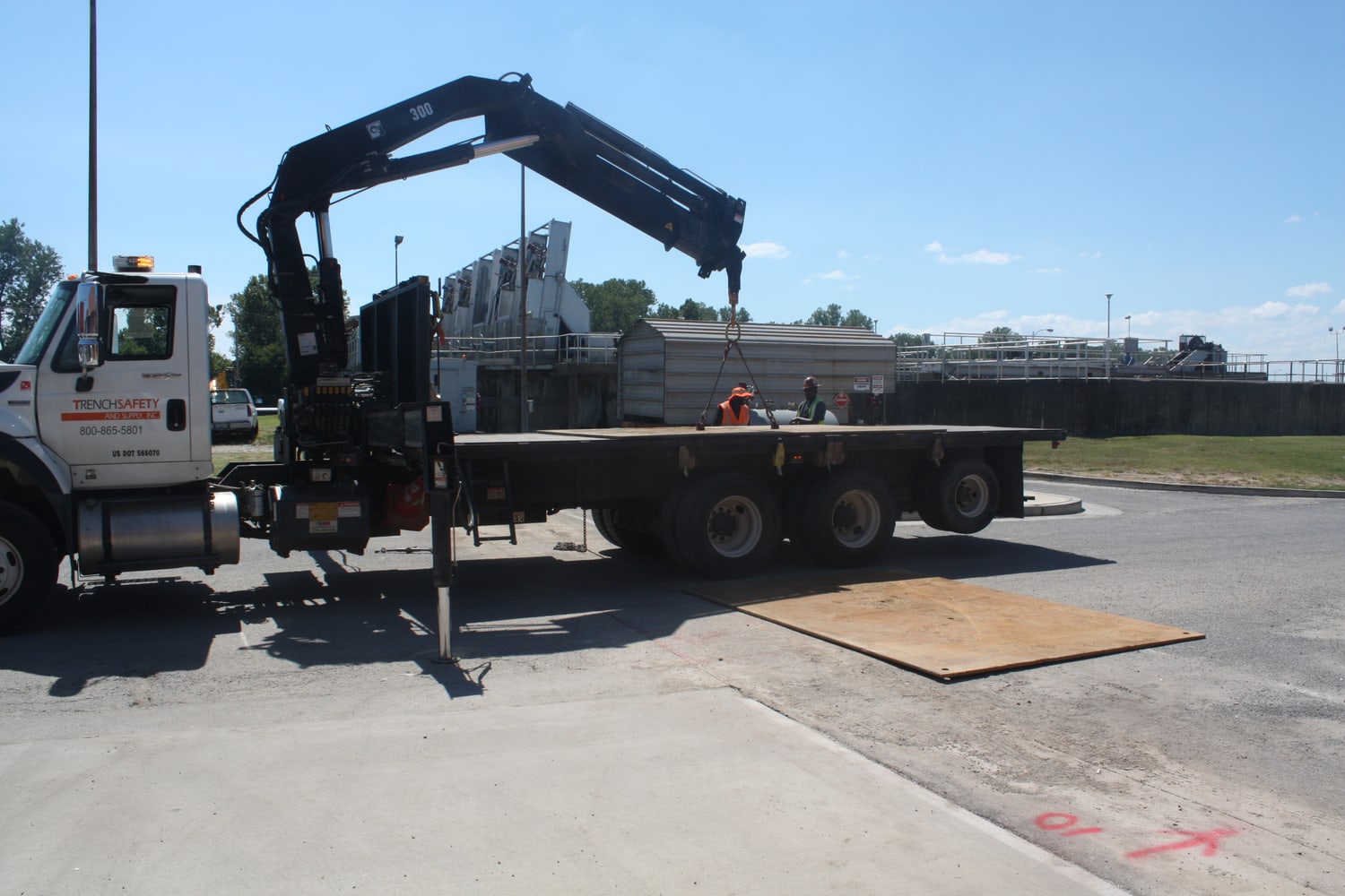 waste water treatment plant