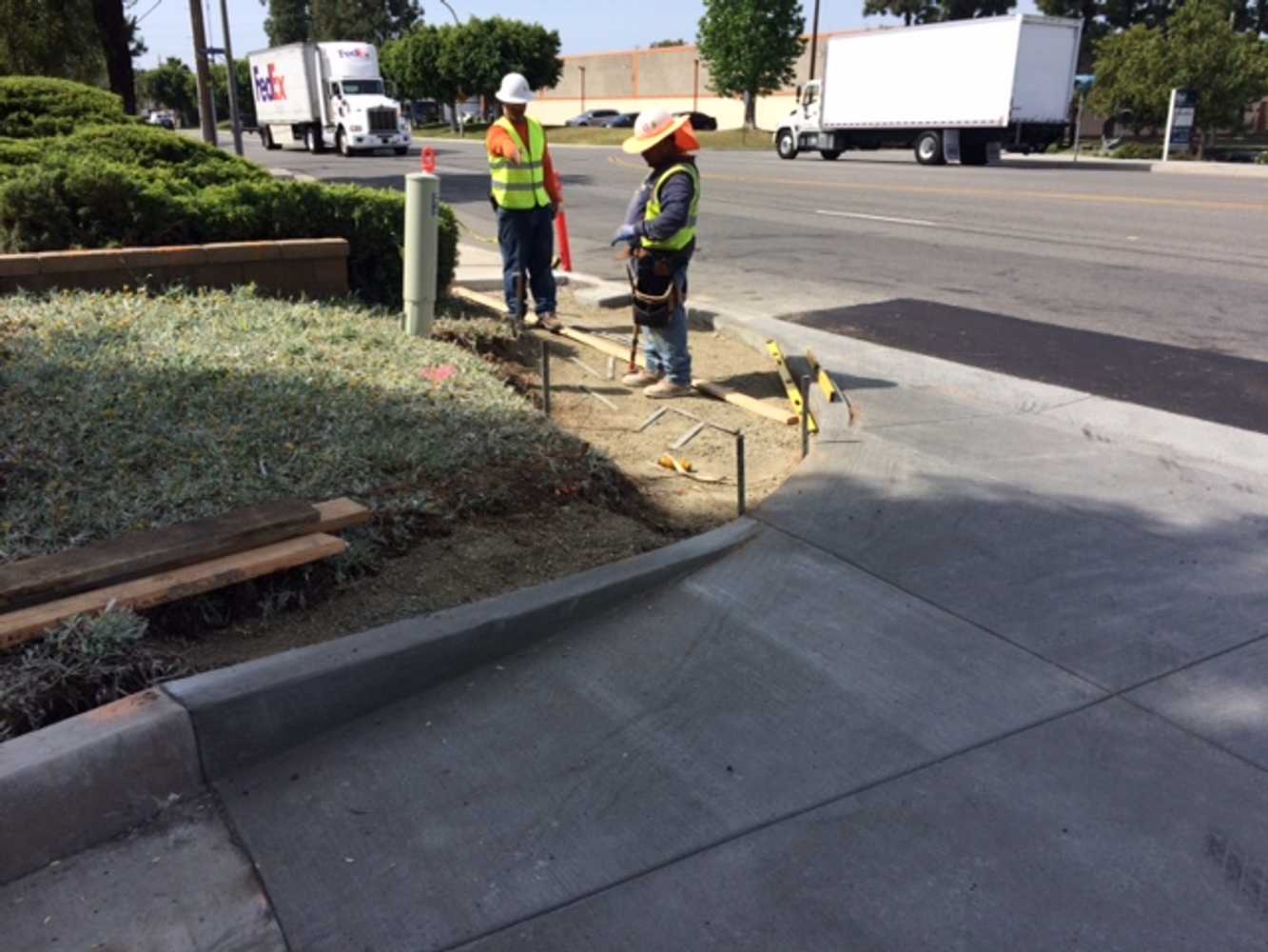 Albertsons Distribution Center, Brea, Ca. - Site Work