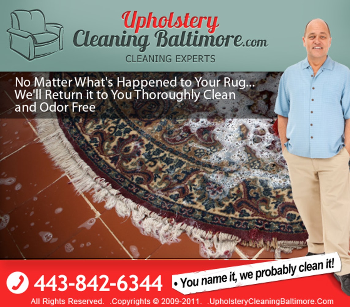Upholstery Cleaning Baltimore Project