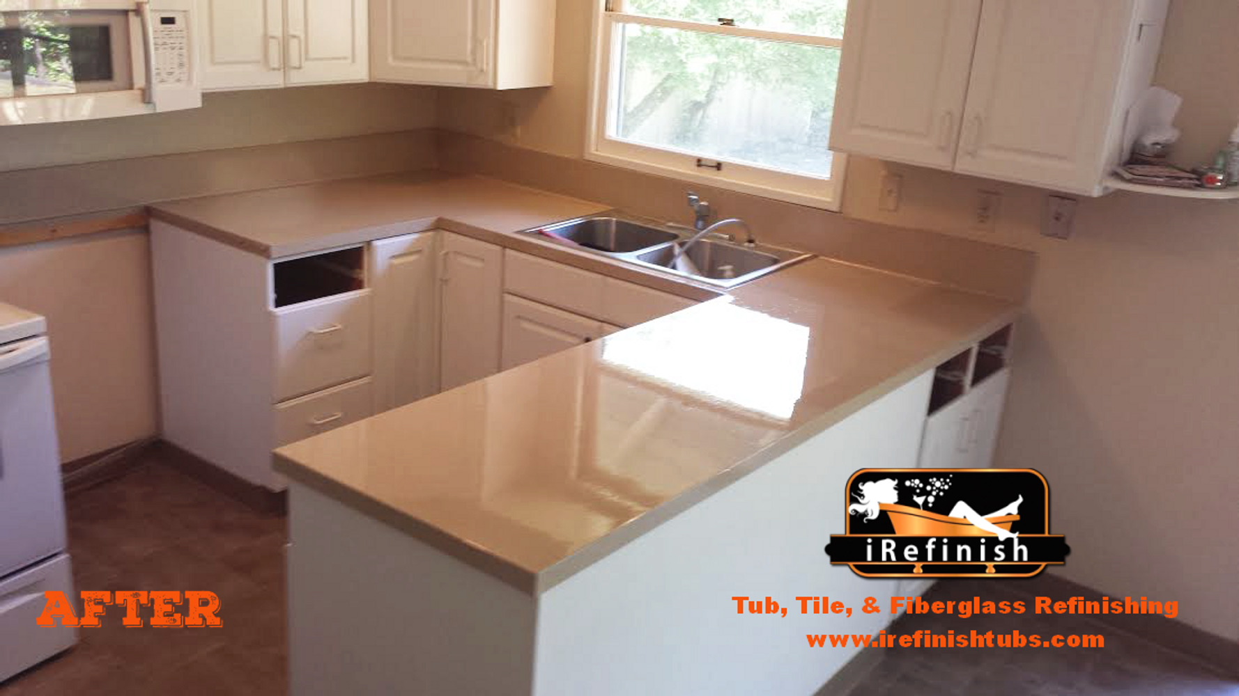 Counters Before & After