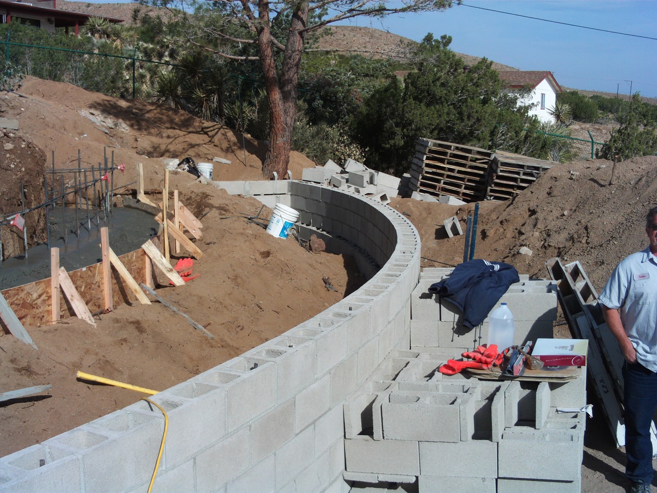CIRCULAR RETAINING WALLS